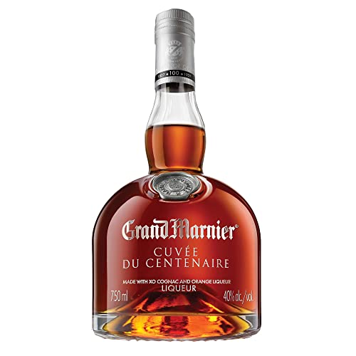 Grand Marnier Cuvée du Centenaire Orangenlikör 0 75L Premium Likör aus XO Cognac & Bitterorangen 40% Vol Französischer Luxuslikör in exklusiver Flasche