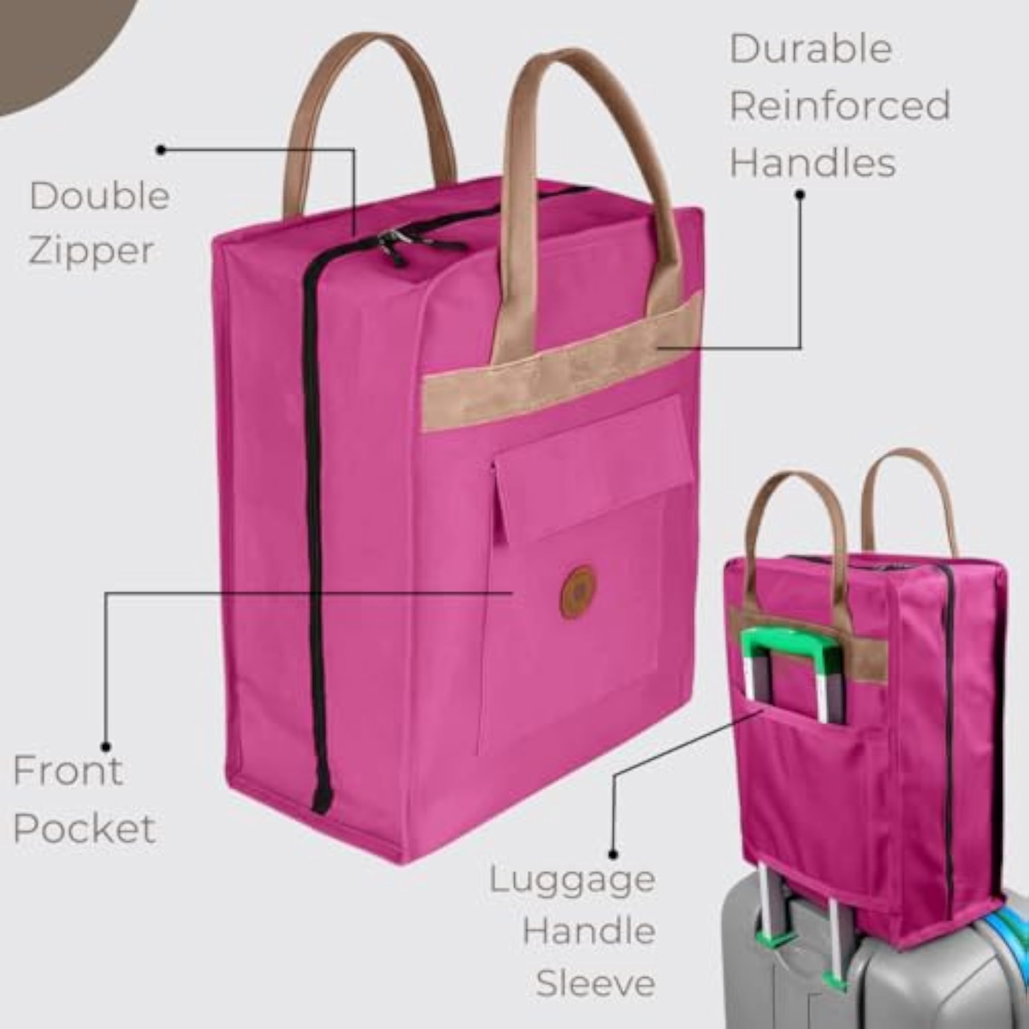Shoe Bag for Travel, Portable Storage Organizer