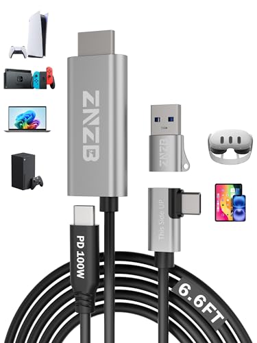 Video Capture Card HDMI to USB-C with PD