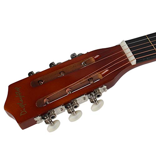 Dawoo Guitare Acoustique 38 Pouces, Ensemble Guitare Débutant Music Lovers (Marron) - Les Beatles, Paul McCartney, John Lennon, RIngo Starr, George Harrison Dawoo Guitare Acoustique 38 Pouces, Ensemble Guitare Débutant Music Lovers (Marron) – Image 6