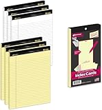 kai'sa build 9.4 ☆ [20LB LEGAL PADS]: KAISA writing pad is 50 sheets/ pad. 6 pack notepads contains 3 pack yellow pads+3 pack white legal pads.11/32