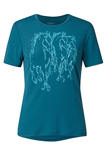Kerrits Dancing Horses Tee Dragonfly Size: M #TOP1