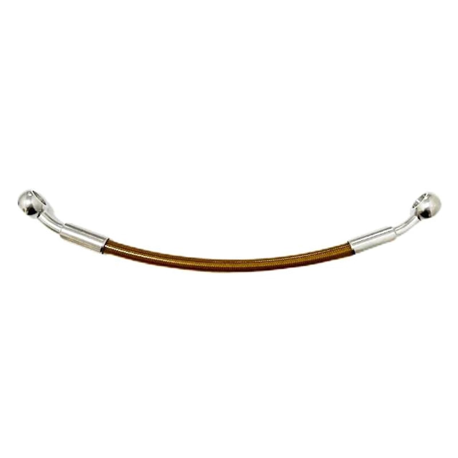 Motorbike Brake Line 10cm-500cm Motorcycle Hydraulic Braided Cable Brake Hose Line Oil Pipe M8 Banjo 28°-28° Accessories(500CM)