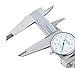 Accusize Industrial Tools 0-12 inch by 0.001 inch Precision Dial Caliper, Stainless Steel, in Fitted Box, P920-S212