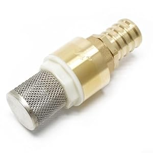 Yhenlovtt Y-Siebkorbfilter DN20 Messing Edelstahl