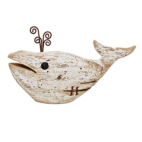 Estatua de Ballena de Madera para Decoración Náutica miniatura 7