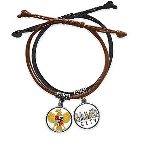 Bracelet Indonésie en cuir sidi résistant qui ne s'use pas