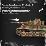 MetaHrystynx char Tiger 1/16 2,4 GHz tourelle, fumée et recul photo 5