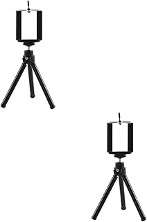 OSALADI 2pcs Mobile Support Ubsize Phone Tripod Selfie Stick Cell Phone Tripod Cellphone Stand Smart Phone Holder Mobile Phone Tripod Camera Mount Mobile Holder Mobile Phone Holder Digital