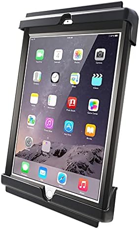 RAM Mounts RAM-HOL-TAB20U Tab-Tite Holder for 9"-10.5" Tablets with Heavy Duty Cases Compatible with RAM B 1" and C 1.5" Size Round Ball Bases