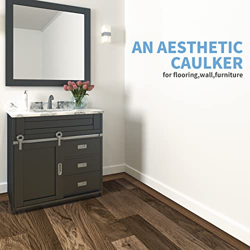 Art3D Self Adhesive Vinyl Floor Transition Strip, Laminate Floor Strip Floor Flat Divider Strip For Joining Floor Gaps,Carpet Threshold Transition,Floor Tiles（10 Ft, 1.57In, Brown） #TOP6