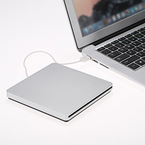 Quemador y Lector DVD Externo USB 2.0 Ultra Slim miniatura 3