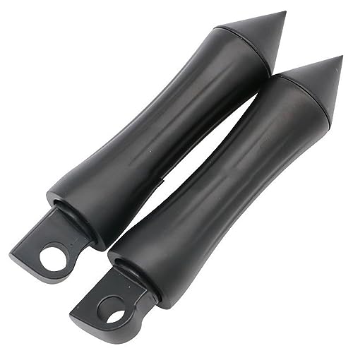 Repose-pieds en aluminium CNC rigides avec support mâle pour moto