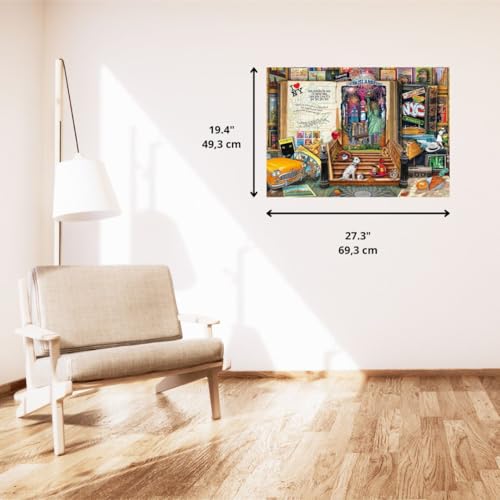 58598 Puzzle 1000 pièces Souvenirs de New York 69 x 49 cm - vue 6