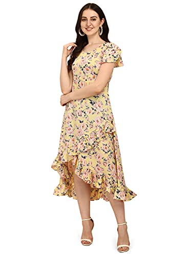 Image of QIQI Women's Crepe A-Line Maxi Casual Dress