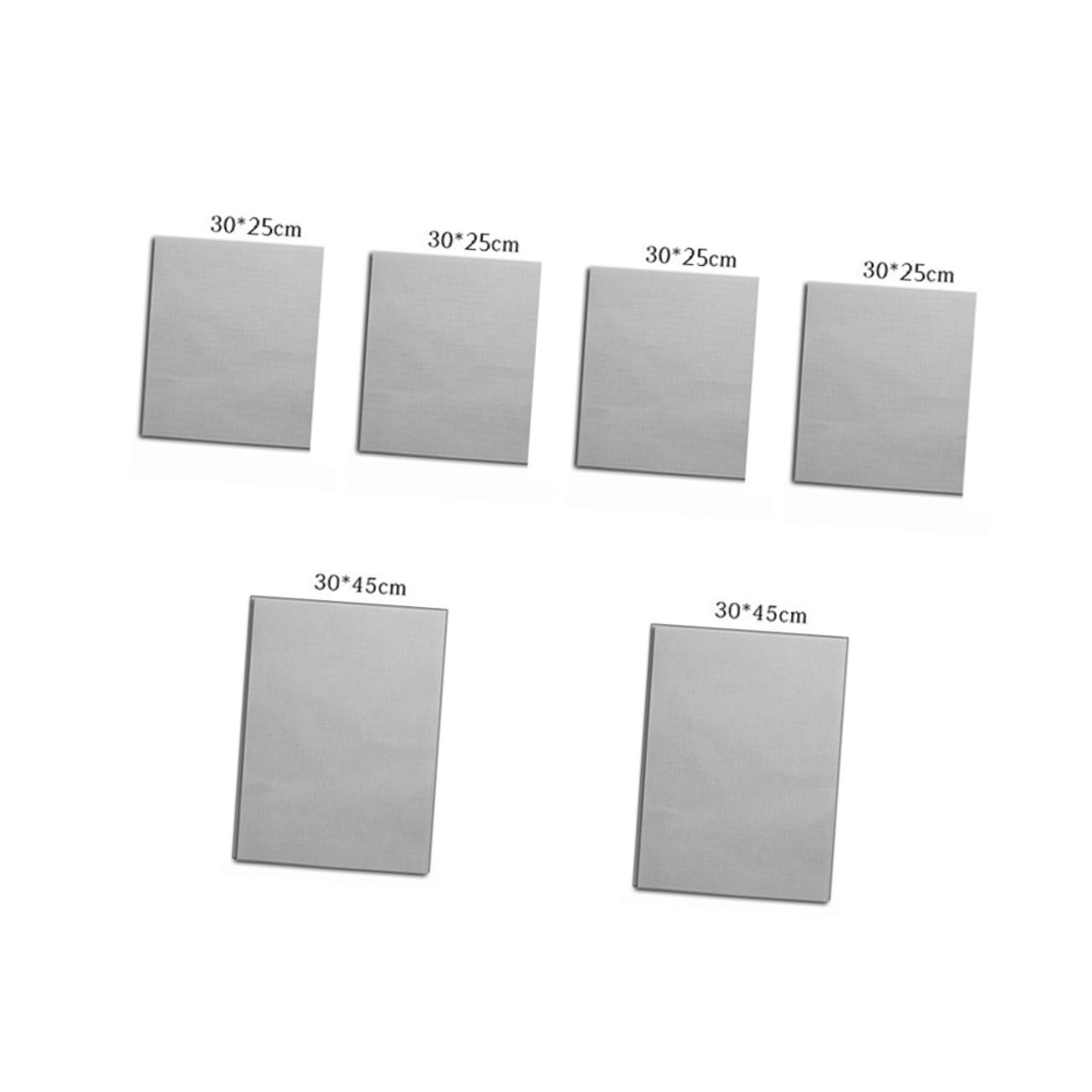 ARTIBETTER 6pcs Embroidery Base Fabric Cross Stitch Fabric Cross Stitch Cloth Cotton Cloth White