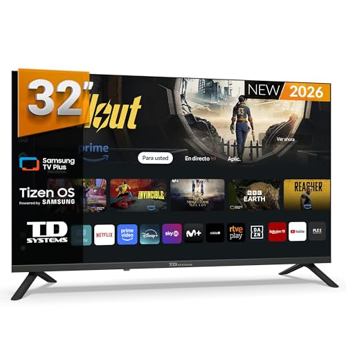 TD Systems - Smart TV 32 Pulgadas Samsung TV Tizen OS...