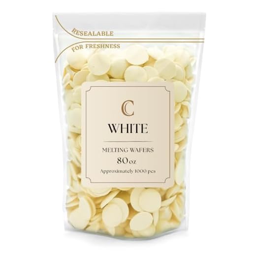 White Chocolate Melts Melting Chocolate Candy Melts Merckens Chocolate Melting Wafers Bulk Chocolate Bag White Candy Melts White Chocolate Chips for Dipping, Chocolate Fountain Melting Chocolate, Deserts, Baking And More (White, 5 Pound)