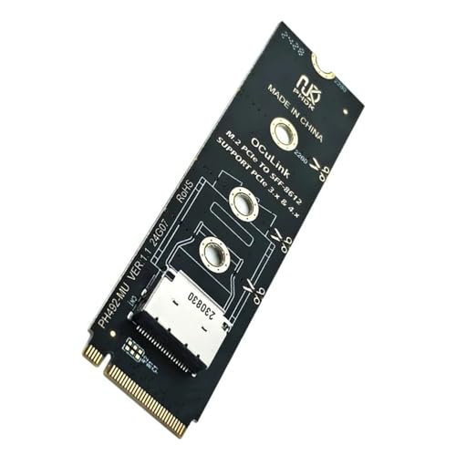 Oculinks SFF-8611 SFF-8612 �R���o�[�^ NVMe 2280 �C���^�[�t�F�C�X�Ή� �_�C���N�g PCIe �M���`���T�[�o�[ Ssds Oculink �A�_�v�^�[