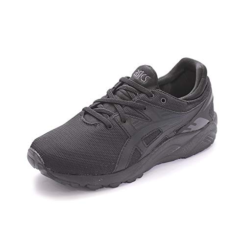 ASICS Pre-School Kids Gel-Kayano Trainer Evo Running Shoes, Black/Black 9090, 11 Little Kid
