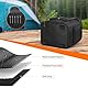 OURHZTB Tragetasche kompatibel mit Jackery Explorer 2000 V2/700 Plus Portable Power Station, Aufbewahrungstasche mit verstellbarem Schultergurt, Reisetasche für Ladekabel und Zubehör, Schwarz