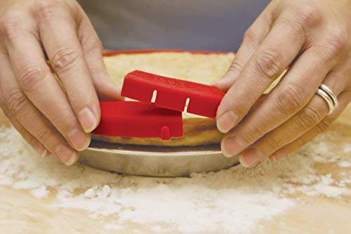 image for Talisman Designs Baking Pie Crust Shield Protector Cover for Edges of 