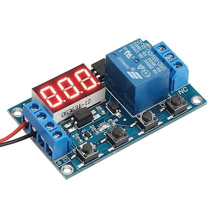 Robomalls 6-30V 1-Channel Power Relay Module with Adjustable Timing Cycle (B0DBJ6QDZZ) Amazon Price History, Amazon Price Tracker