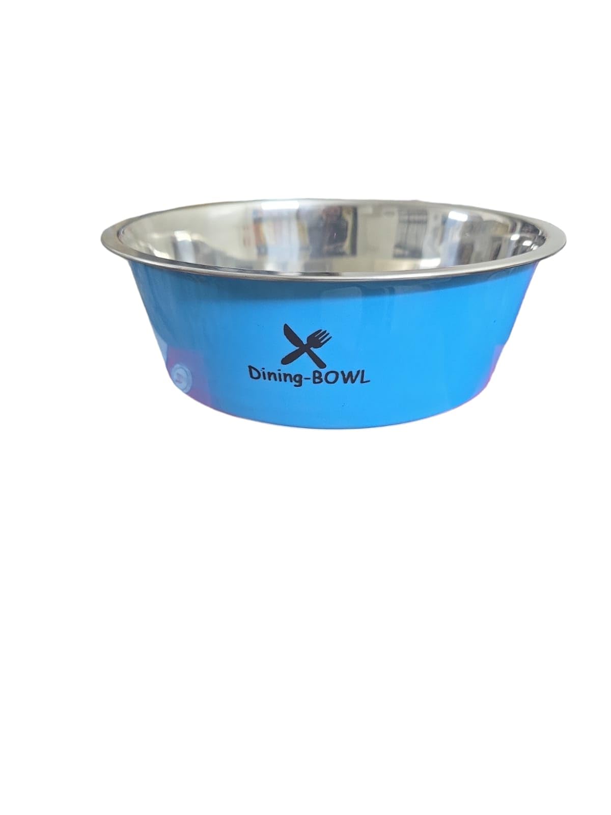 PetDog Puppy Dog Bowl | Export Quality | Inside Stainless Steel | Food Bowl Feeder Bowls | Pet Bowl for Feeding Pampered Pets | Large Size (Sky Blue Color) (B0D8JWM6BT) Amazon Price History, Amazon Price Tracker
