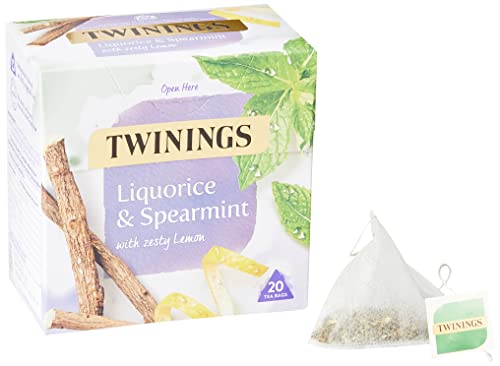 Twinings Liquorice and Spearmint Herbal Tea Bags - 20 Tea Bags