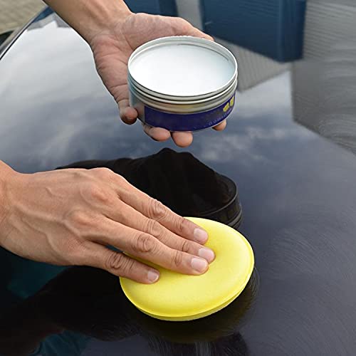 12 stuks auto wax applicator pads auto polish detaillering spons microfiber pad ultra-zachte auto polijsten spons praktische auto-accessoires voor schone auto voertuig auto glas (geel) - Image 6