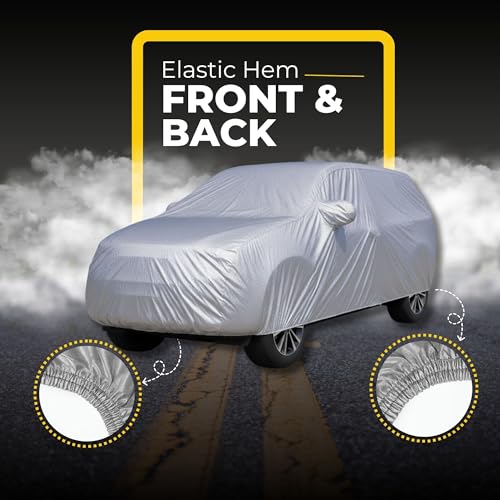 Image of XINABRO Car Cover Compatible with BM IX1 LWB Water Resistant Car Body Cover + Dust + Snow + Rain + Sun Resistant Car Cover