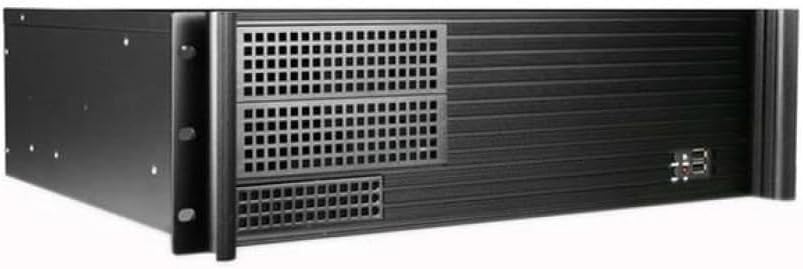 TECHLY CHASSIS Industrial Rack 19/3U Desktop Ultra Compact Black "I-CASE mp-p4hx-blk4 โ Computer Cases (Rack, Server, Steel, ATX, Micro-ATX, Mini-ITX, Black, 3U)