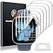 LK 6 Pack Screen Protector for Apple Watch Series 11/10 42mm High Definition, Bubble Free, Clear Flexible TPU Film, Easy Installation Anti-Scratch, Ultra-Thin Screen Protector