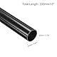 QUARKZMAN 2 Stück Kohlefaserrohr 20 x 22 x 330mm glänzende Oberfläche Stab 3K Rollgewickeltes reines Kohlefaser-Rundrohr für RC-Flugzeug Multicopter Quadcopter