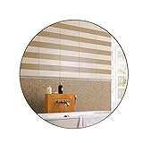 ★Specchio decorativo- Lo specchio da parete in finitura può essere facilmente abbinato a diverse stanze e decorazioni a tema, perfetto per camera da letto, soggiorno, bagno, galleria a parete e corridoio.
