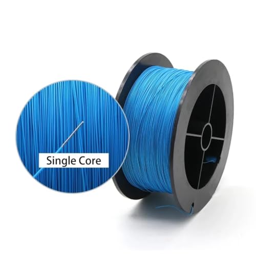Cable de cobre plateado 28AWG con aislamiento PVDF ultra fino UL1423 4