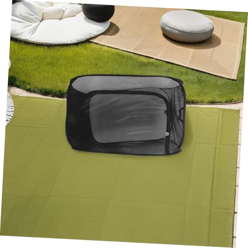 Cage à insectes SUPVOX en polyester noir pour préserver vos élevages