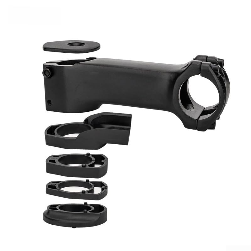 MTB Stem 31.8mm Clamp Lightweight Alloy -7 Deg Bike Stem for Mountain Road Cycling Hidden Cable 90mm(31.8 * 100mm)