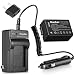 Kastar Battery (1-Pack) and Charger for Panasonic DMW-BMB9, DMW-BMB9E, DMW-BMB9PP & Panasonic Lumix DMC-FZ40, DMC-FZ45, DMC-FZ47, DMC-FZ48, DMC-FZ60, DMC-FZ62, DMC-FZ70, DMC-FZ72, DMC-FZ100, DMC-FZ150