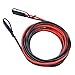 20FT SAE Extension Cable 10AWG SAE to SAE Quick Disconnect Wire Solar Panel Extension Cable with SAE Polarity Reverse Adapter for Automotive RV Battery Tender Motorcycle Cars Tractor(6m (20FT)