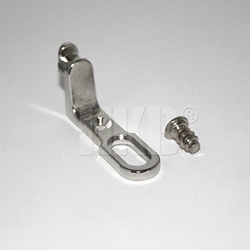 HKB ® 8 Stück Rückwandverbinder RV, für Rückwanddicke bis 5 mm, Druckguss vernickelt, mit Schrauben, Qualitätsprodukt von Hersteller Hettich, Artikelnr. 062445
