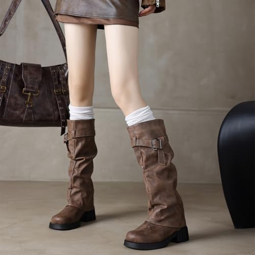 Bottes à enfiler style cowboy pour soirées et festivals - 7