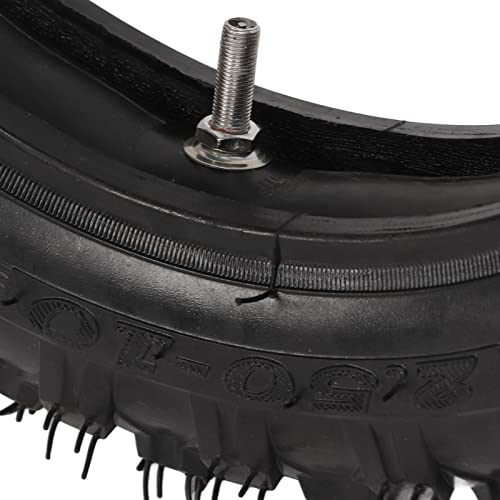 Conjunto de Tubo Interno de Pneu de 2,50x10 Polegadas para Motocicleta Off Road Com Haste de Válvula