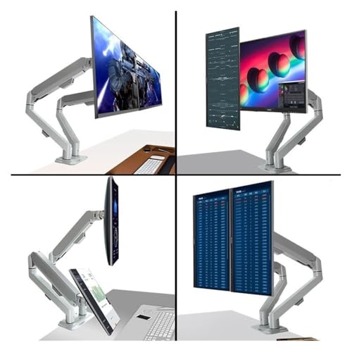 Support de moniteur et double écran réglable 17 30 pouces - 4