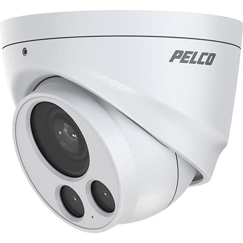Pelco ITV529-1ERS Sarix Value Series IR Environmental 5MP Turret Camera, 3-9MM Lens, IR 30m, IP66, PoE