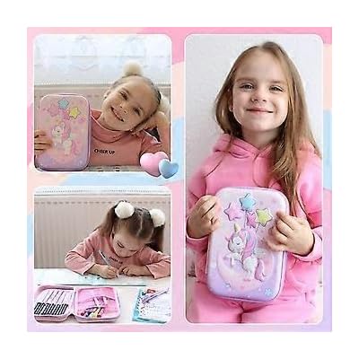 Valkyrie 3D Large Unicorn Waterproof Pencil Case