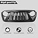 Front Grill Black Grille Grid For Jeep Wrangler JL JLU 2018, 2019, 2020, 2021, 2022 2023 2024 & Jeep Gladiator JT （C style）