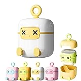 Portable Washable Lint Roller, Reusable Lint Roller, Double-Headed Rollers Lints Ball for Pet Hair, Clothes, Portable, Perfect for Home and Travel (White)