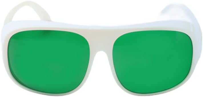 New 200-450nm & 630-660nm & 800-1100nm 200-450nm OD4+ 630-660nm OD4+ 800-1100nm OD6+ 450nm 650nm 808nm 980nm RTD-5-52＃Blue/Red/Infrared Laser Protective Glasses