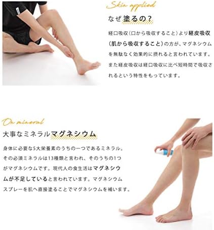 Amazon Co Jp ツルノーニ マグネシウムマッサージスプレー スポーツ ドラッグストア